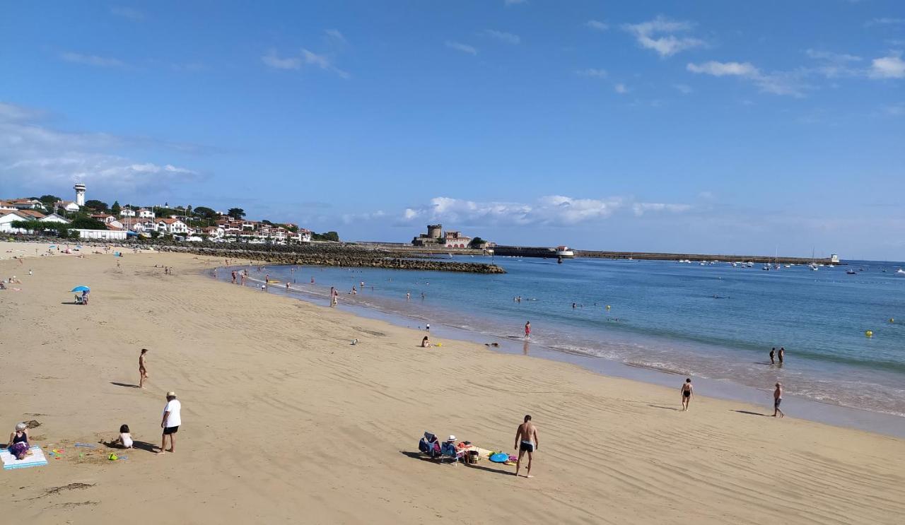 T3 RDC - Ciboure (Socoa) - Plage à pieds, piscine, tennis Exterior foto