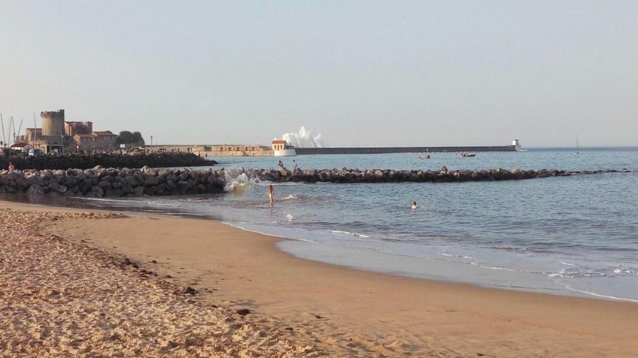 T3 RDC - Ciboure (Socoa) - Plage à pieds, piscine, tennis Exterior foto